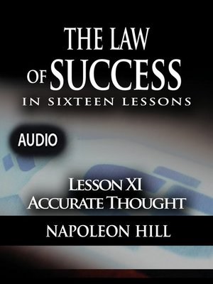 cover image of Law of Success - Lesson XI